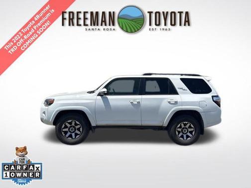 White 2022 Toyota 4Runner TRD Off Road Premium