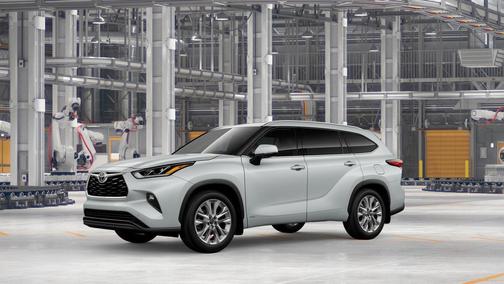 Wind Chill Pearl [extra_cost_color] 2026 Toyota Highlander Hybrid Limited