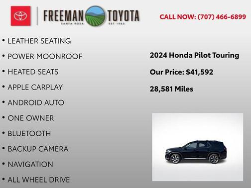 2024 Honda Pilot Touring 8-Passenger