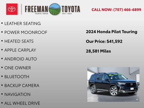 2024 Honda Pilot Touring 8-Passenger