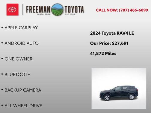 2024 Toyota RAV4 LE