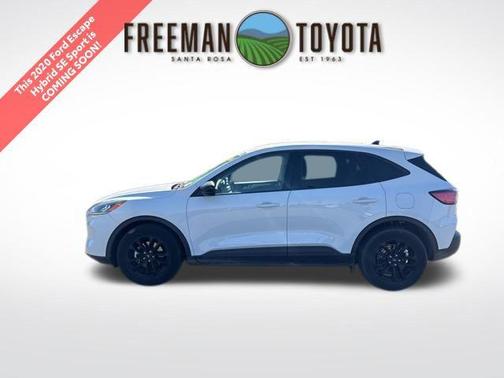 Oxford White 2020 Ford Escape SE