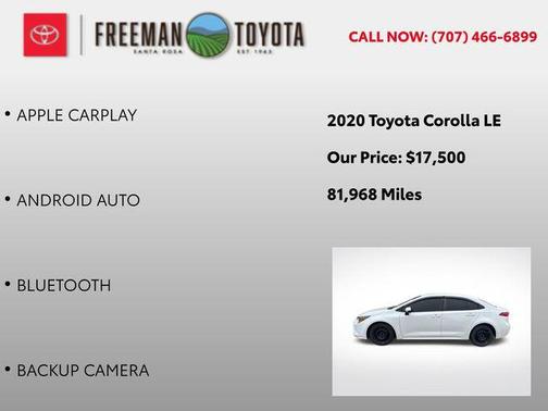 2020 Toyota Corolla LE