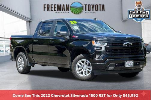 Black 2023 Chevrolet Silverado 1500 RST
