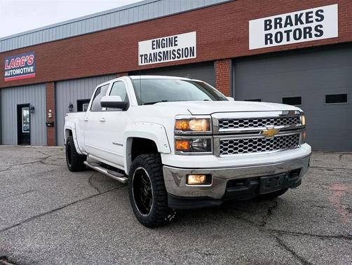 White 2015 Chevrolet Silverado 1500 1LT