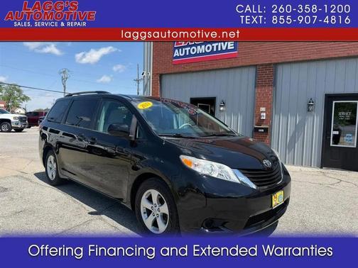 Black 2013 Toyota Sienna LE