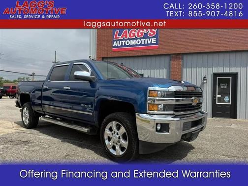 Deep Ocean Blue Metallic 2017 Chevrolet Silverado 2500 LTZ