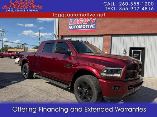 Delmonico Red Pearlcoat 2017 RAM 2500 Laramie Mega Cab 4x2 6'4' Box