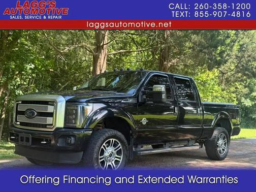 Shadow Black 2016 Ford F-350 Platinum