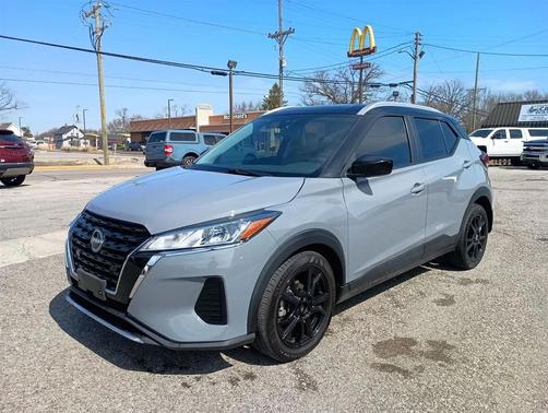 Gray 2023 Nissan Kicks SV