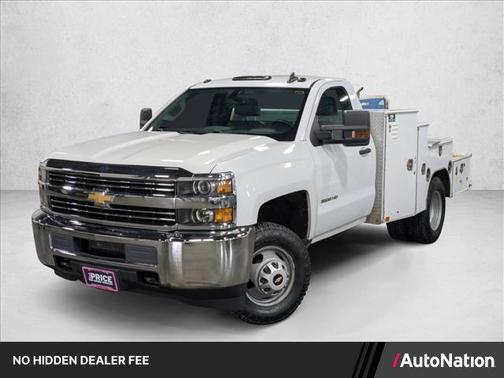 Summit White 2017 Chevrolet Silverado 3500 WT