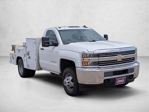 Summit White 2017 Chevrolet Silverado 3500 WT