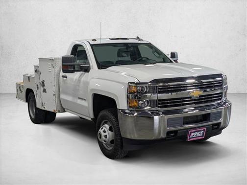 Summit White 2017 Chevrolet Silverado 3500 WT