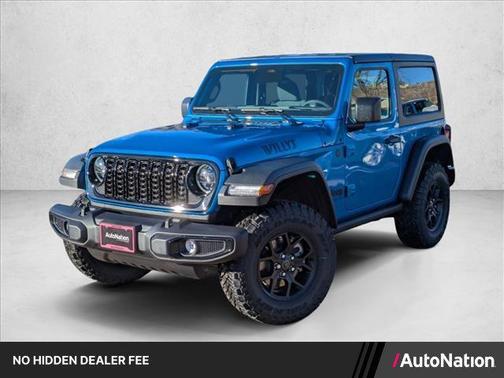 Hydro Blue Pearlcoat 2026 Jeep Wrangler Willys