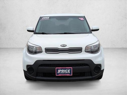 Clear White 2018 Kia Soul Base