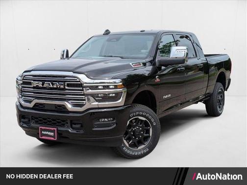 Diamond Black Crystal Pearlcoat 2025 RAM 2500 Laramie Crew Cab 4x4 6'4' Box
