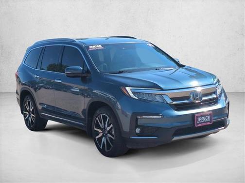 Lunar Silver Metallic 2021 Honda Pilot Touring 8-Passenger