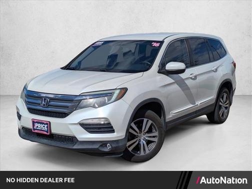 White Diamond Pearl 2016 Honda Pilot EX