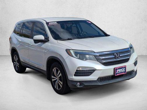 White Diamond Pearl 2016 Honda Pilot EX