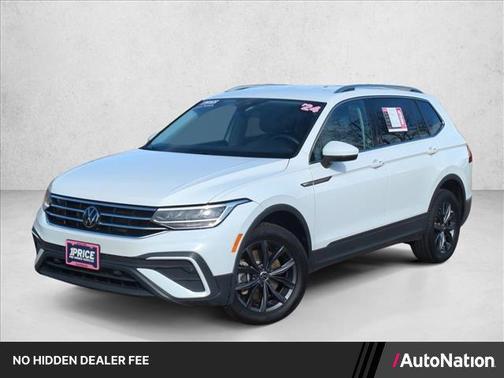 Pure White 2024 Volkswagen Tiguan 2.0T SE 4MOTION