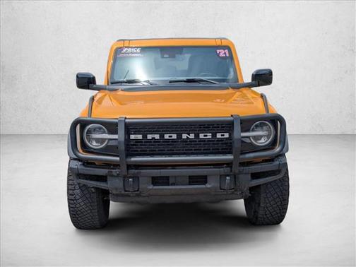 Cyber Orange Metallic Tricoat 2021 Ford Bronco Wildtrak