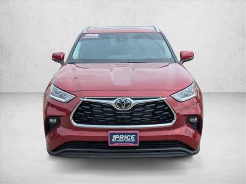 Ruby Flare Pearl 2026 Toyota Highlander Hybrid Limited