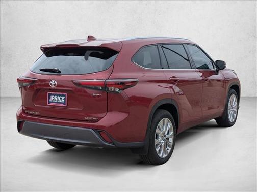 Ruby Flare Pearl 2026 Toyota Highlander Hybrid Limited