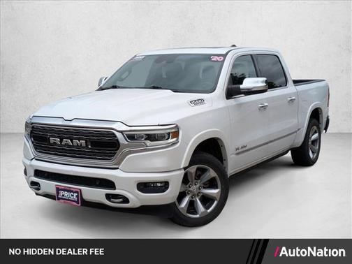 Ivory White Tri-Coat Pearlcoat 2020 RAM 1500 Limited