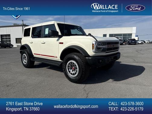 Wimbledon White 2026 Ford Bronco Outer Banks