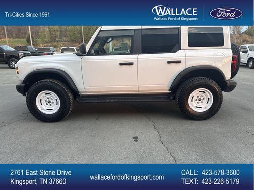 Oxford White 2026 Ford Bronco Heritage Edition