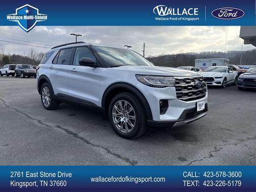 White Metallic 2026 Ford Explorer Active