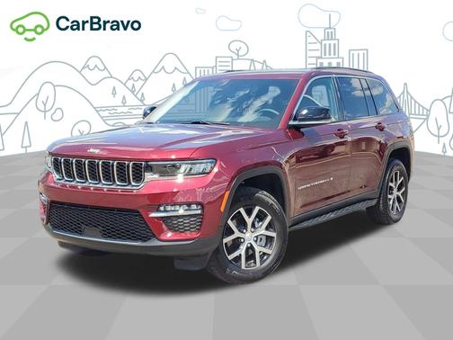 Velvet Red Pearlcoat 2025 Jeep Grand Cherokee Limited 4x4