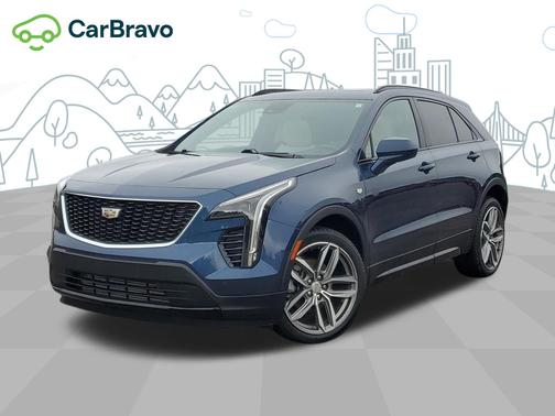 Twilight Blue Metallic 2019 Cadillac XT4 AWD Sport
