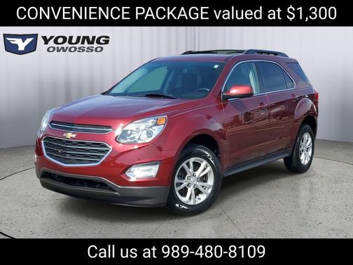 Siren Red Tintcoat 2017 Chevrolet Equinox LT