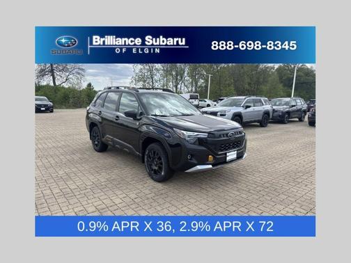 Crystal Black 2026 Subaru Forester Wilderness