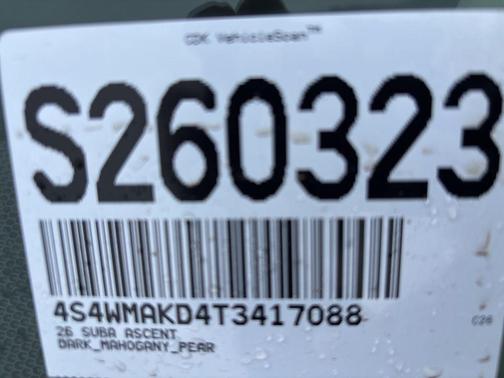 2026 Subaru Ascent Touring