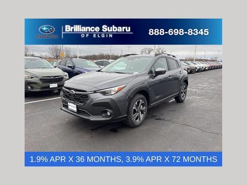 Gray Metallic 2026 Subaru Crosstrek Premium