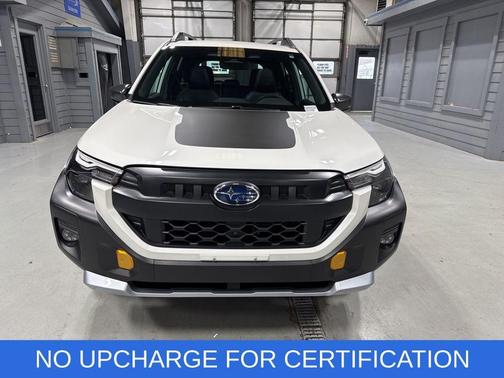 Crystal White Pearl 2026 Subaru Forester Wilderness