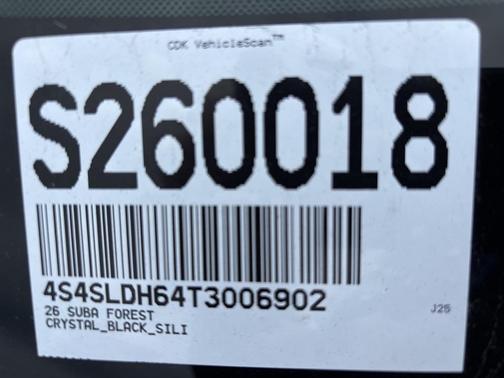 2026 Subaru Forester Sport