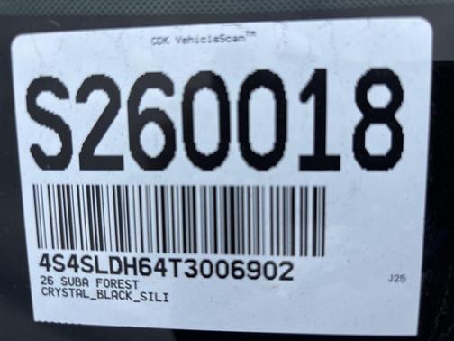 2026 Subaru Forester Sport