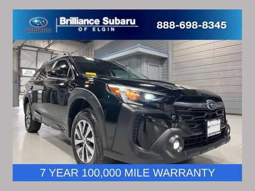 Crystal Black Silica 2024 Subaru Outback Premium