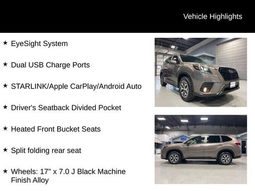 Brilliant Bronze Metallic 2023 Subaru Forester Premium
