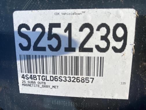 2025 Subaru Outback Onyx Edition XT