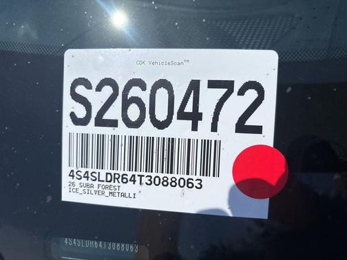 Ice Silver Metallic 2026 Subaru Forester Limited