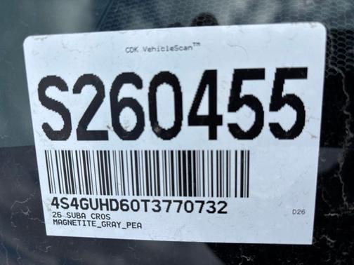 Gray 2026 Subaru Crosstrek Premium