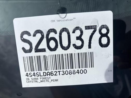 2026 Subaru Forester 
