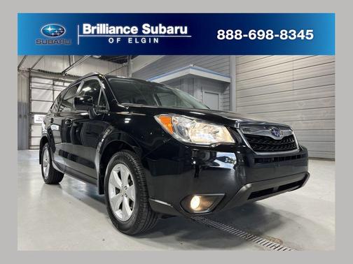 Crystal Black Silica 2015 Subaru Forester 2.5i Limited