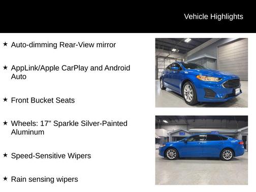 2020 Ford Fusion Hybrid SE