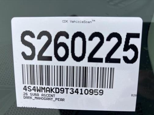 2026 Subaru Ascent Touring