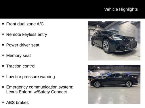 2019 Lexus LS 500 Base